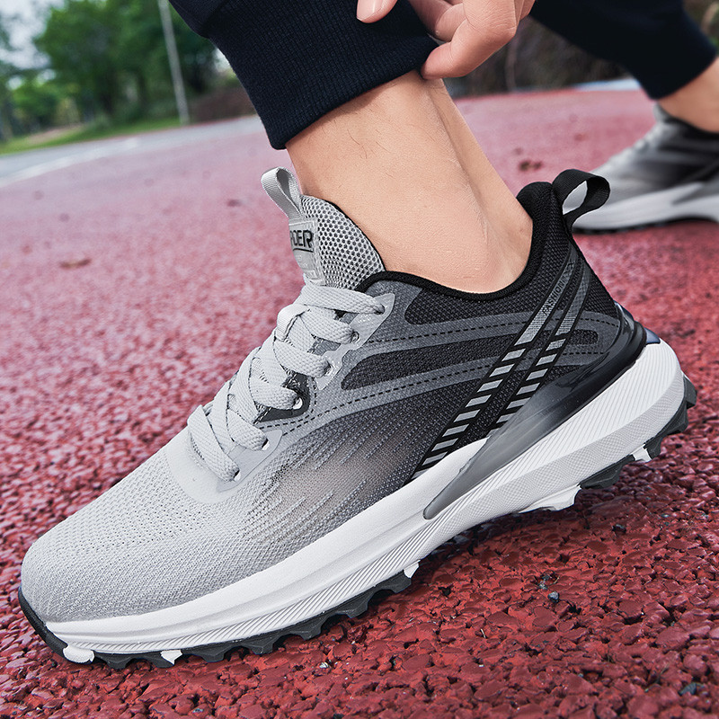 Muške tenisice, moderne vanjske neklizajuće mrežaste naramenice, ležerne, prozračne, svestrane, udobne, mekane potplate, plitke cipele za muškarce