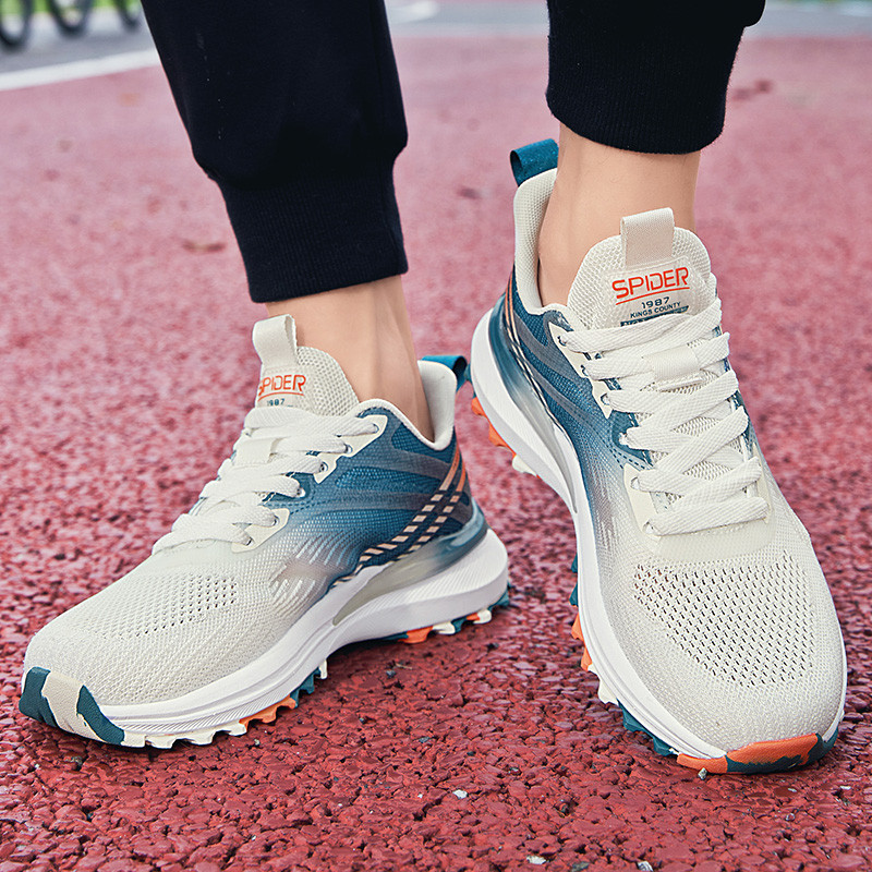 Muške tenisice, moderne vanjske neklizajuće mrežaste naramenice, ležerne, prozračne, svestrane, udobne, mekane potplate, plitke cipele za muškarce