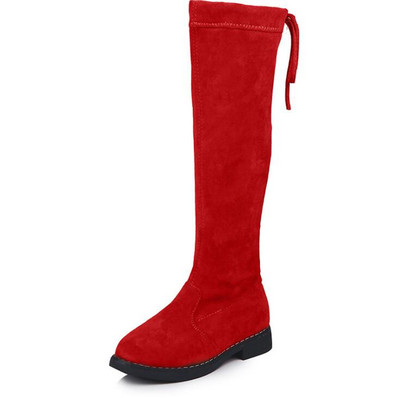 Blană Copii Cizme de zăpadă Iarnă Femei Cizme de modă Fete Printesă Cizme lungi până la genunchi Copii Pantofi sport casual Pantofi caldi
