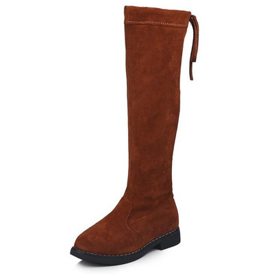 Blană Copii Cizme de zăpadă Iarnă Femei Cizme de modă Fete Printesă Cizme lungi până la genunchi Copii Pantofi sport casual Pantofi caldi