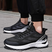 Vyriški bėgimo sportbačiai Moteriški lengvi sportiniai batai Klasikiniai tinkliniai kvėpuojantys laisvalaikio batai Vyriški madingi mokasinai sportbačiai