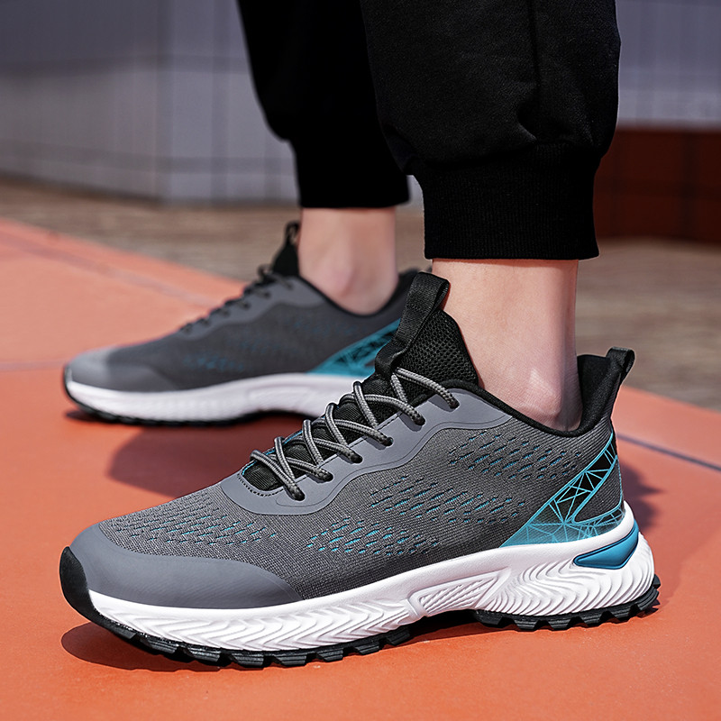 Vyriški bėgimo sportbačiai Moteriški lengvi sportiniai batai Klasikiniai tinkliniai kvėpuojantys laisvalaikio batai Vyriški madingi mokasinai sportbačiai