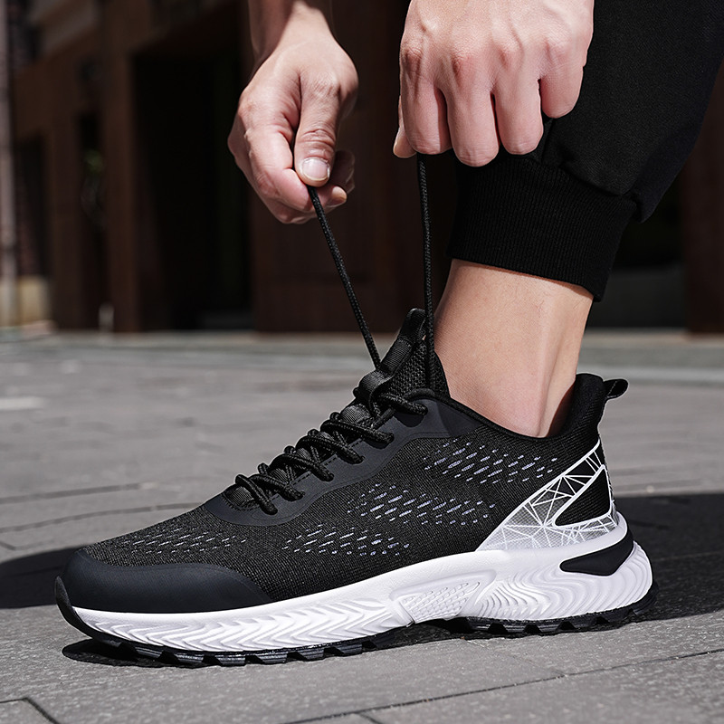 Vyriški bėgimo sportbačiai Moteriški lengvi sportiniai batai Klasikiniai tinkliniai kvėpuojantys laisvalaikio batai Vyriški madingi mokasinai sportbačiai