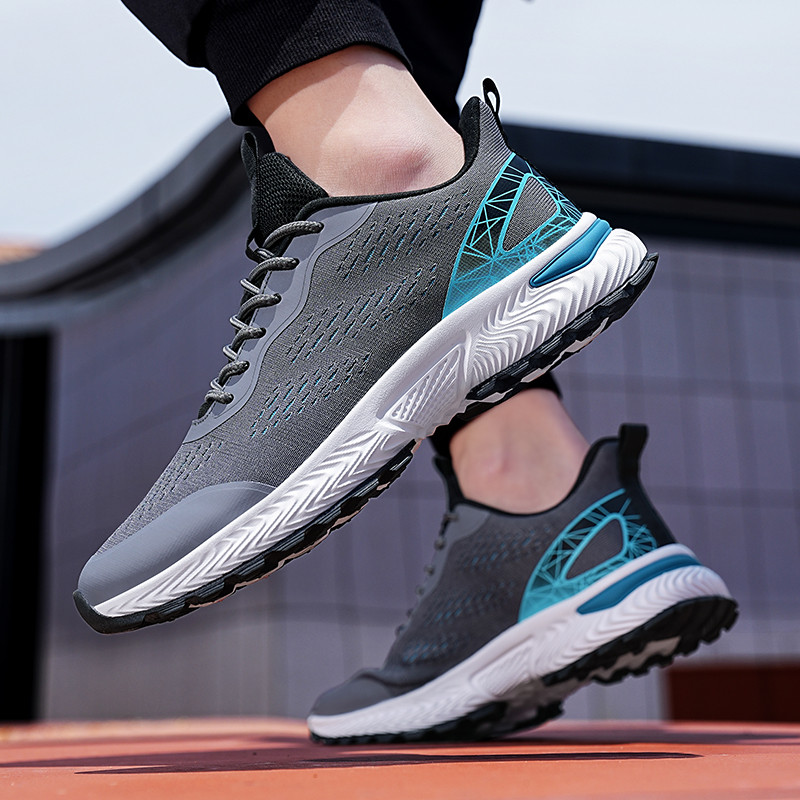 Vyriški bėgimo sportbačiai Moteriški lengvi sportiniai batai Klasikiniai tinkliniai kvėpuojantys laisvalaikio batai Vyriški madingi mokasinai sportbačiai
