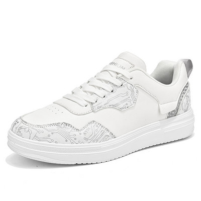 Pánske tenisky 2023 Jarné, okrúhle, šnurovacie, ploché, ležérne, protišmykové, priedušné, pohodlné, s mäkkou podrážkou, všestranné pánske topánky