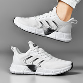 Pantofi vulcanizați pentru bărbați, primăvară 2023, plasă de dantelă plată, ocazional, modă, anti-alunecare, comozi, fund moale, pantofi solidi, respirabili, bărbați