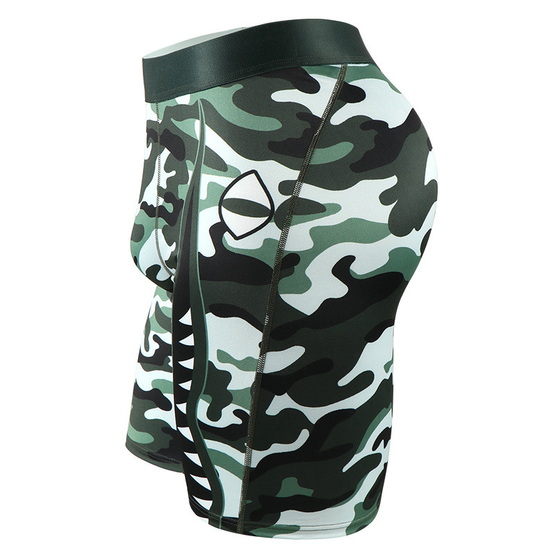 Modno donje rublje Boksačice Muške kamuflažne gaće Prozračne kratke hlače Gaćice Muške duge bokserice za muškarce