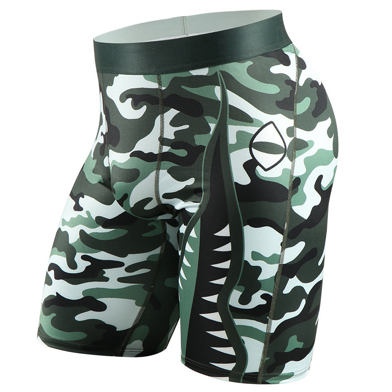 Modno donje rublje Boksačice Muške kamuflažne gaće Prozračne kratke hlače Gaćice Muške duge bokserice za muškarce
