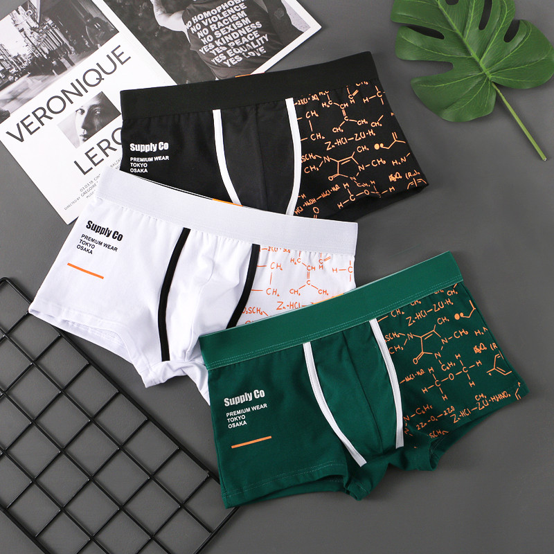 Muško donje rublje Pamučne prozračne gaće Muške čiste gaćice Bokserice niskog struka