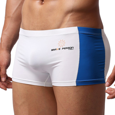 Boxer sexy pentru bărbați Costume de baie Boxer pentru alergare Lenjerie de plajă Lenjerie de corp Trunchi Chiloți de înot Costume de baie cu uscare rapidă Îmbrăcăminte pentru casă