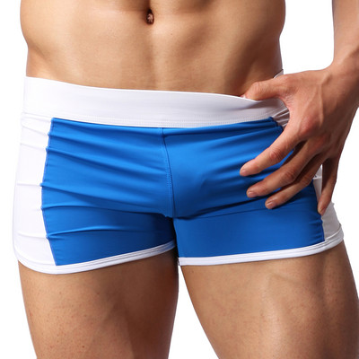 Boxer sexy pentru bărbați Costume de baie Boxer pentru alergare Lenjerie de plajă Lenjerie de corp Trunchi Chiloți de înot Costume de baie cu uscare rapidă Îmbrăcăminte pentru casă