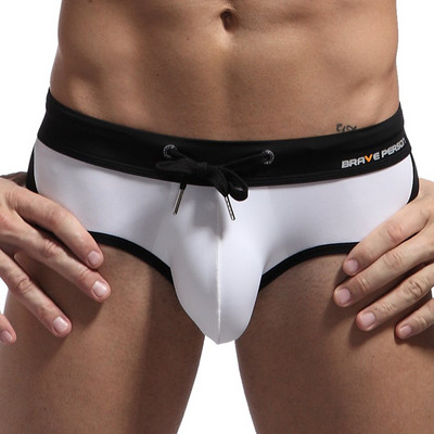 Boxer sexy pentru bărbați Costume de baie Boxer pentru alergare Lenjerie de plajă Lenjerie de corp Trunchi Chiloți de înot Costume de baie cu uscare rapidă Îmbrăcăminte pentru casă