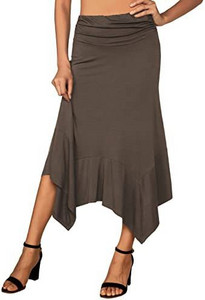 2023 de vânzări fierbinți pentru femei, cu batiste curgătoare, fustă de lungime mijlocie în Europa și America