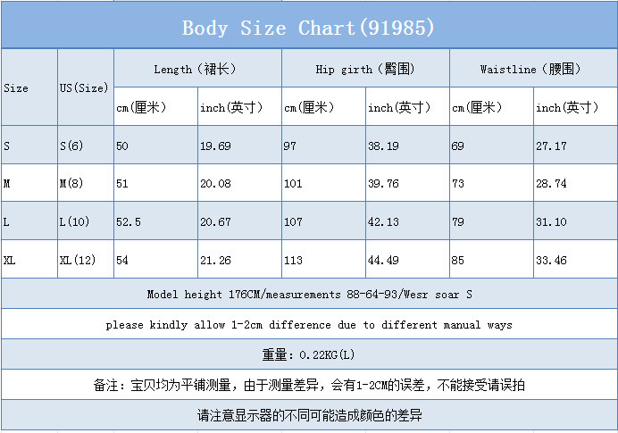 Jesenná nová módna manšestrová priliehavá sukňa s vysokým pásom pre ženy