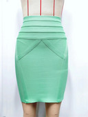 Naujos mados megzti Bodycon moteriški sijonai Vasariniai aukštu juosmeniu laisvalaikio drabužiai Elegantiški moteriški vakarėlio drabužiai Mini sijonai su tvarsčiu