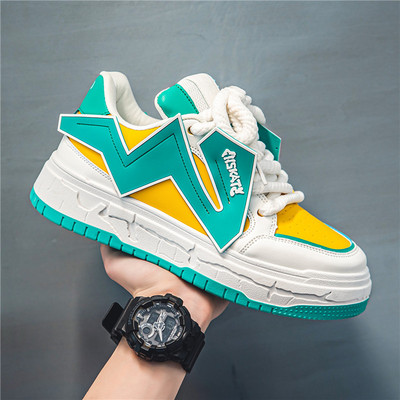 Vulkanizirane cipele Sportske ležerne muške cipele Muške platforme Udobne muške tenisice Ravne muške cipele Modni dizajn Tenisice na vezanje