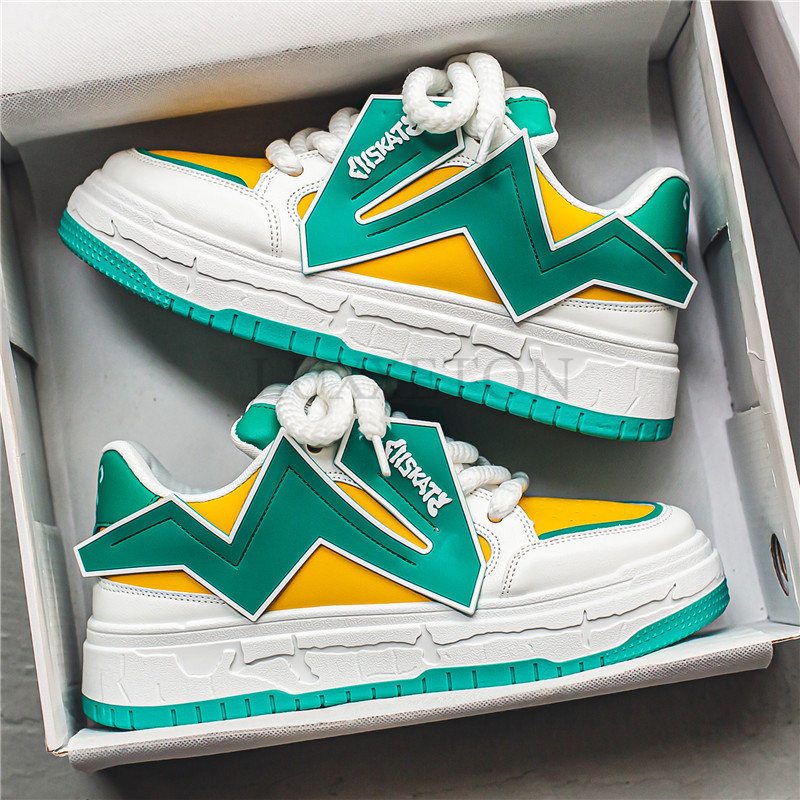 Vulkanizirane cipele Sportske ležerne muške cipele Muške platforme Udobne muške tenisice Ravne muške cipele Modni dizajn Tenisice na vezanje