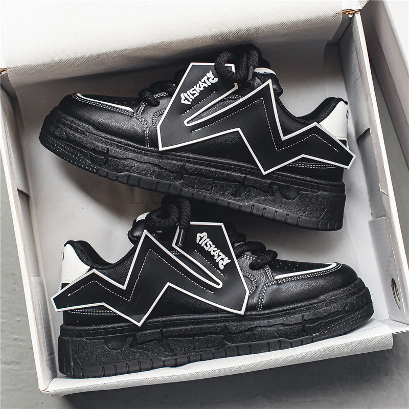 Vulkanizirane cipele Sportske ležerne muške cipele Muške platforme Udobne muške tenisice Ravne muške cipele Modni dizajn Tenisice na vezanje