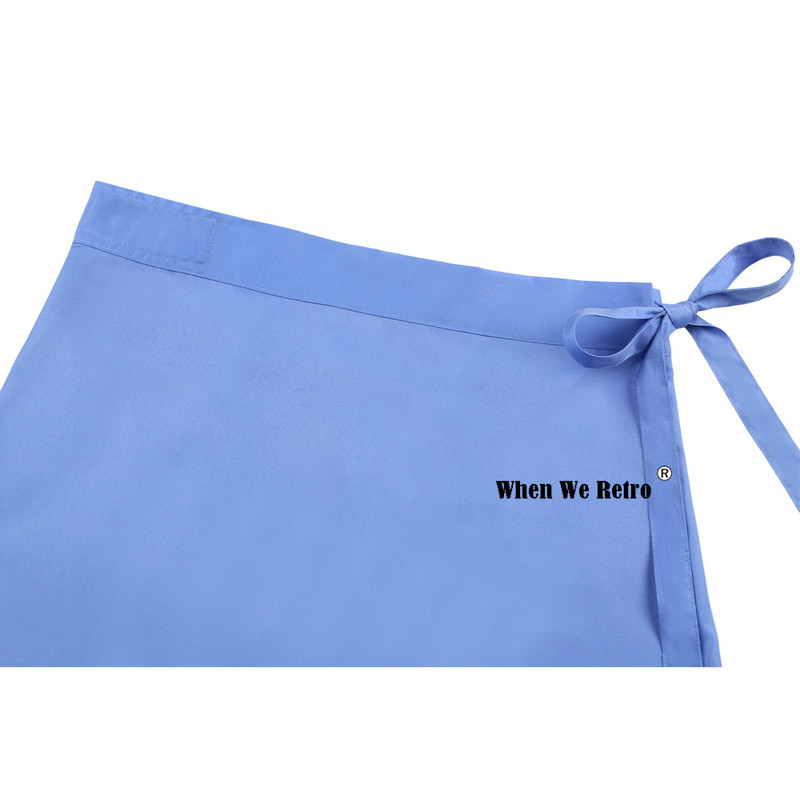 Acoperire Y2K Quick Wrap, care face mai multe sarcini ca fusta perfectă de vară de călătorie SS0015 Mini-fustă de plajă albastră cu șiret