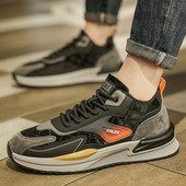 Muške nove tenisice za proljeće i jesen 2023. Udobne mekane unutarnje modne osobnosti Lagane ležerne sportske muške tenisice