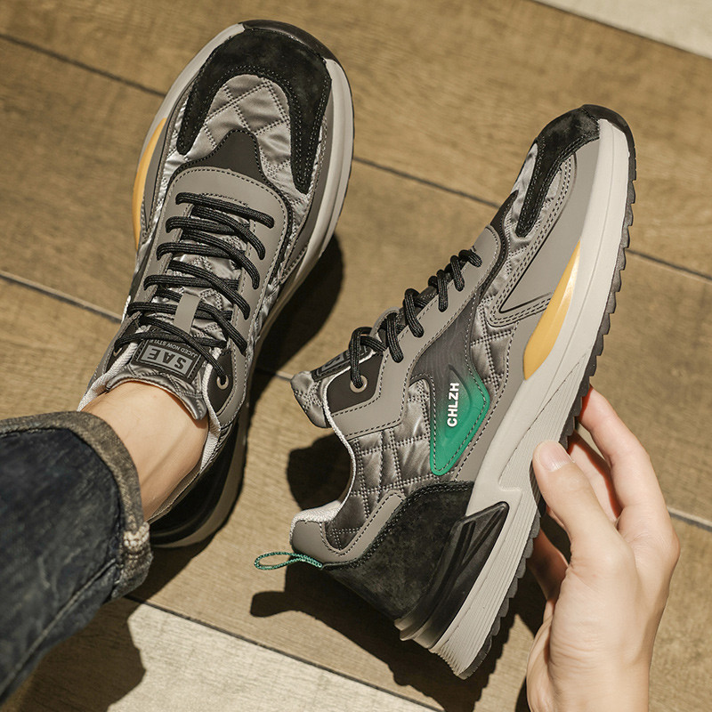 Muške nove tenisice za proljeće i jesen 2023. Udobne mekane unutarnje modne osobnosti Lagane ležerne sportske muške tenisice