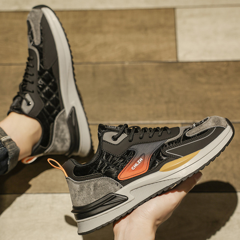 Muške nove tenisice za proljeće i jesen 2023. Udobne mekane unutarnje modne osobnosti Lagane ležerne sportske muške tenisice