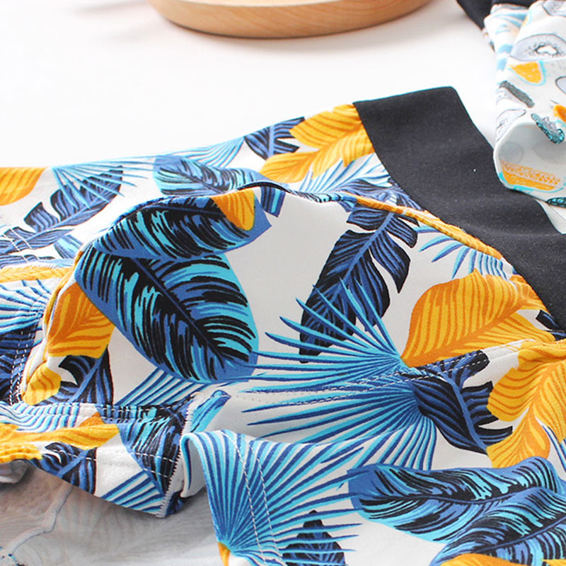 Vyriški apatiniai bokseriniai šortai Orui pralaidžios madingos apatinės kelnaitės U išgaubtas maišelis Sexy Cueca Minkštos vyriškos kelnaitės