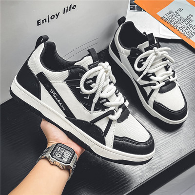 Módne dizajnérske topánky Pánske ležérne tenisky na platforme Šnurovacie tenisky Študentské tenisky 2023 Pánske vulkanizované topánky Zapatillas Hombre