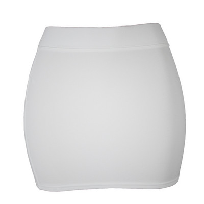 Mini fuste albe, scurte, sexy, pentru femei, mărime mare, vară, birou, fustă, femeie, 2021, vară, spandex, talie înaltă.