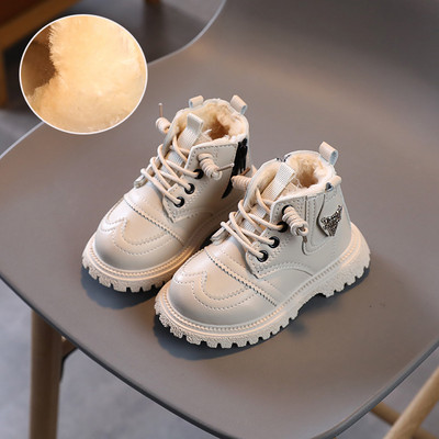 CAPSELLA KIDS Modne čizme s krznom 1-6 godina Jesen Zima Dječaci Djevojčice Kožne čizme za snijeg Dječje cipele Tenisice 21-30