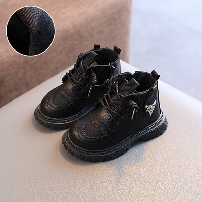 CAPSELLA KIDS Modne čizme s krznom 1-6 godina Jesen Zima Dječaci Djevojčice Kožne čizme za snijeg Dječje cipele Tenisice 21-30