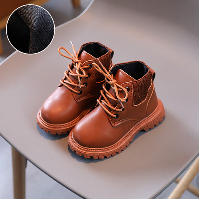 CAPSELLA KIDS Modne čizme s krznom 1-6 godina Jesen Zima Dječaci Djevojčice Kožne čizme za snijeg Dječje cipele Tenisice 21-30