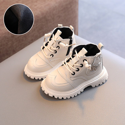 CAPSELLA KIDS Modne čizme s krznom 1-6 godina Jesen Zima Dječaci Djevojčice Kožne čizme za snijeg Dječje cipele Tenisice 21-30