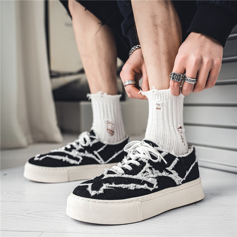 Bărbați Pantofi Vulcanizați Bărbați Tenisi Platformă Confortabil Toamna Primăvară Moda Talpă Groasă Pantofi Casual Bărbați Chaussure Homme