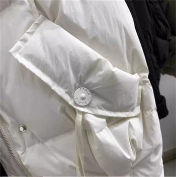 Γυναικείο γιλέκο χαλαρό, αντιανεμικό ζεστό αμάνικο τζάκετ βαμβακερό Chaleco μεγάλη τσέπη Χειμερινό χοντρό γιλέκο