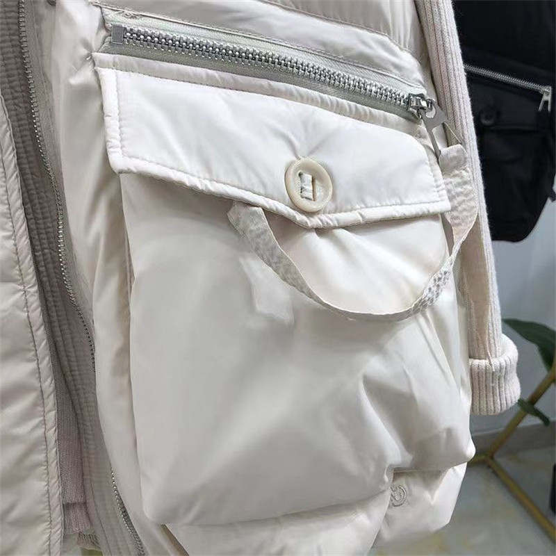 Dizajnerski pamučni prsluk s patentnim zatvaračem Ženski oversize 85 kg Ležerna parka bez rukava sa samostojećim ovratnikom Zimski Chalecos široki topli podstavljeni kaput