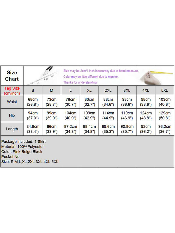 VONDA Fuste elegante pentru femei, 2023, la modă de vară, de culoare uni, cu talie înaltă, fustă midi cu fantă, ocazional, pentru damă, cu pliuri, fund de birou