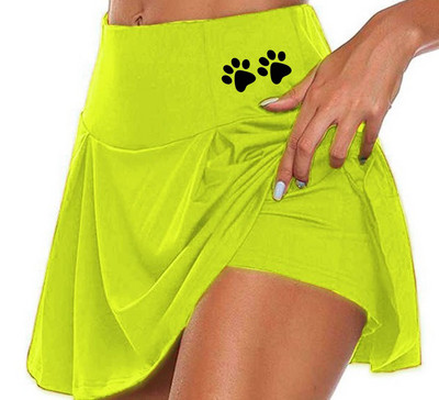 Ženska lažna dvodijelna sportska kratka suknja Yoga Sport Workout Odbojka Tenis Suknja za trčanje Atletska fitness uz more Pješčana plaža