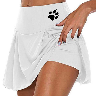 Ženska lažna dvodijelna sportska kratka suknja Yoga Sport Workout Odbojka Tenis Suknja za trčanje Atletska fitness uz more Pješčana plaža