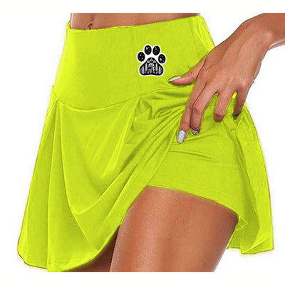 Ženska lažna dvodijelna sportska kratka suknja Yoga Sport Workout Odbojka Tenis Suknja za trčanje Atletska fitness uz more Pješčana plaža