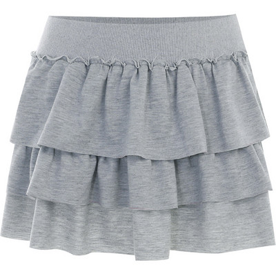 Seksi slatke ženske mini torta suknje Ljetne kratke suknje visokog struka s volanima Party Kawaii Lady Seksi elastične suknje Cosplay djevojke