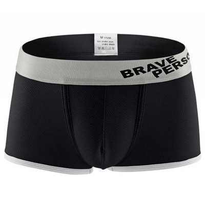 Lenjerie de corp de culoare solidă Boxer sexy pentru bărbați de nailon de înaltă calitate Lenjerie de corp pentru bărbați