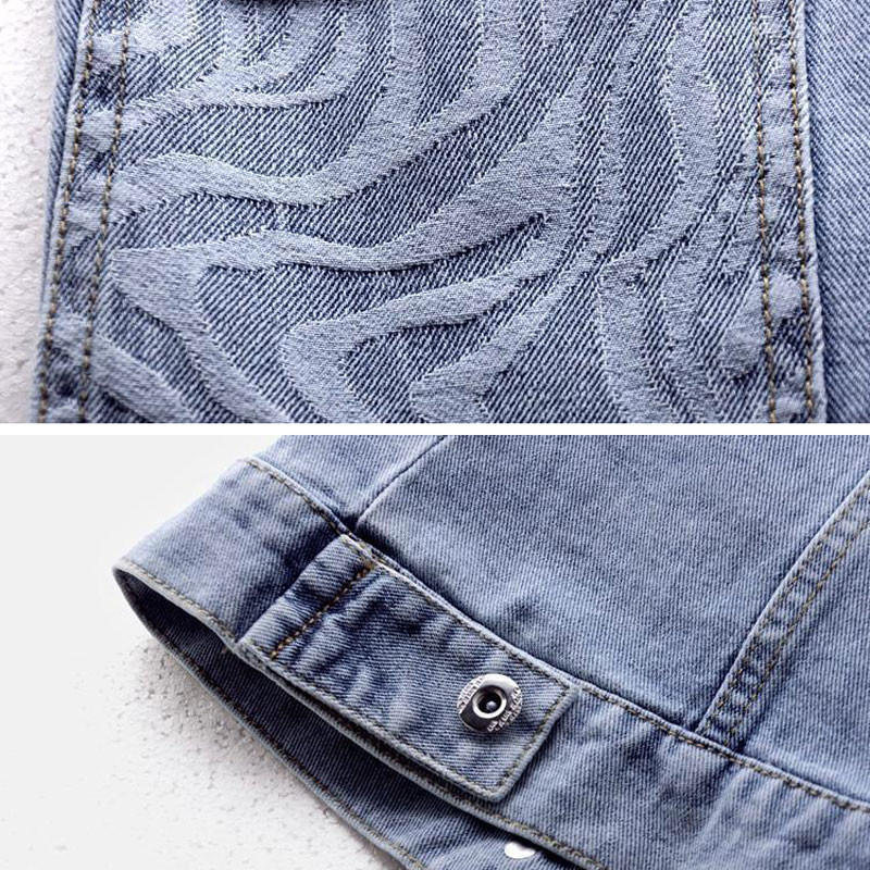 Ležerni patchwork kratki traper prsluk Žene Proljeće Ljeto Isprani na rever Plave jakne bez rukava Jean Ukrasni uzorak Kauboj Chalecos