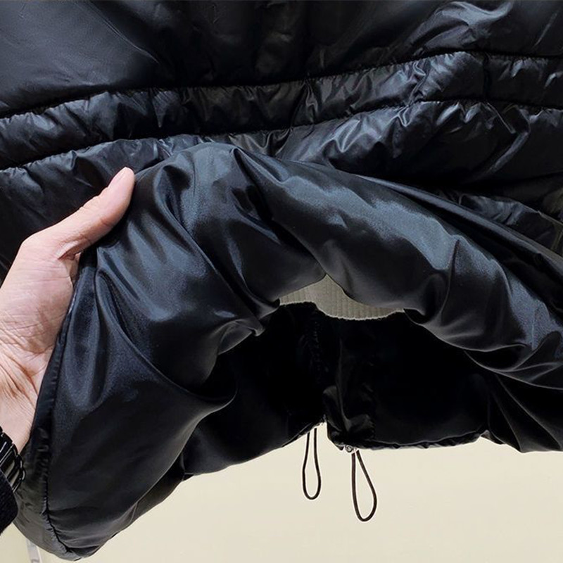 Veste casual cu glugă, cu talie subțire, pentru femei, supradimensionate, 4xl, fără mâneci, jachete din bumbac, toamnă, cu șnur, veste calde ultraușoare