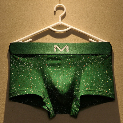 Bumbac Bărbați Boxer Lenjerie Bărbați Stele Print Bărbați Boxers Homme Chiloți confortabili Chiloți moi respirabili