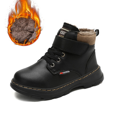 2023 m. Nauji vaikiški sniego batai Šilti neslystantys batai berniukams Mergaičių firminiai batai Patogūs kūdikių pliušiniai batai madingi sportbačiai