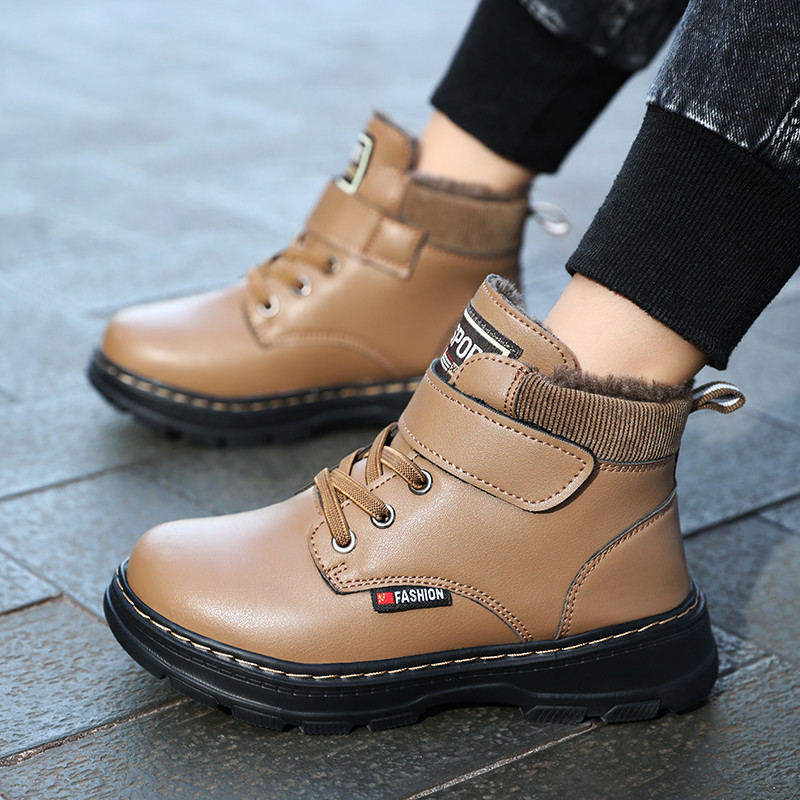 2023 m. Nauji vaikiški sniego batai Šilti neslystantys batai berniukams Mergaičių firminiai batai Patogūs kūdikių pliušiniai batai madingi sportbačiai