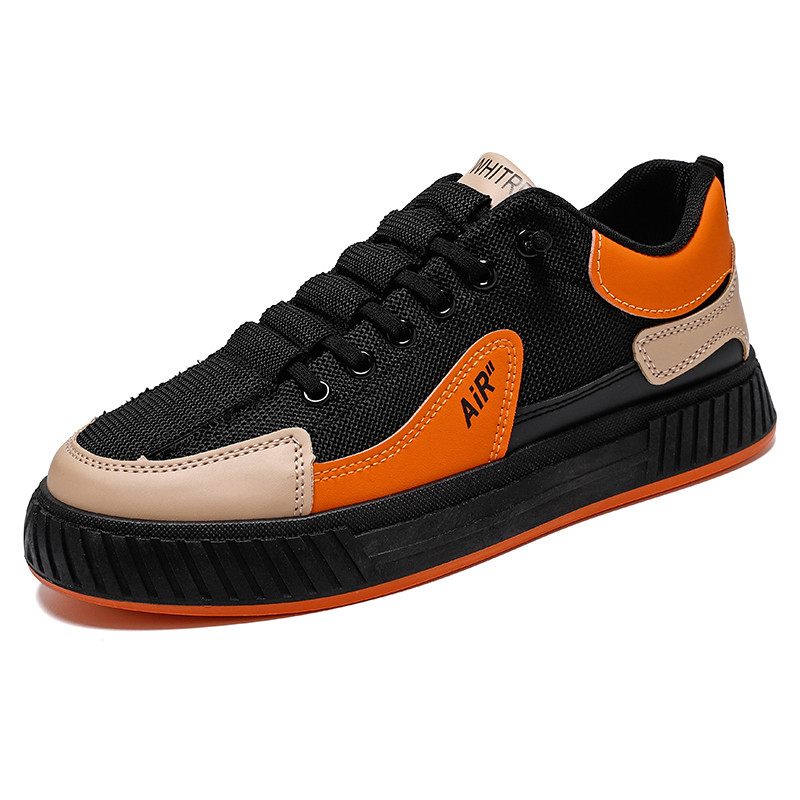 Pantofi pentru bărbați Pantofi pentru bărbați Pantofi de skateboard cu vârf rotund, ocazional, confortabil, plat, anti-alunecare, pantofi casual, Zapatillas de sport