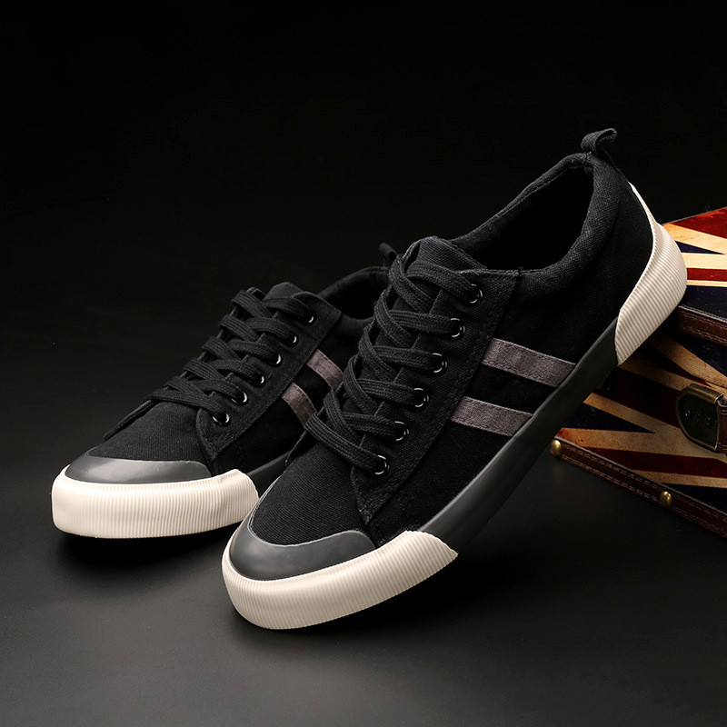 Muške tenisice Mokasine Nove dječačke cipele za slobodno vrijeme Prozračne platnene cipele Lagane muške vulkanizirane mekane cipele za vanjske aktivnosti A54-49