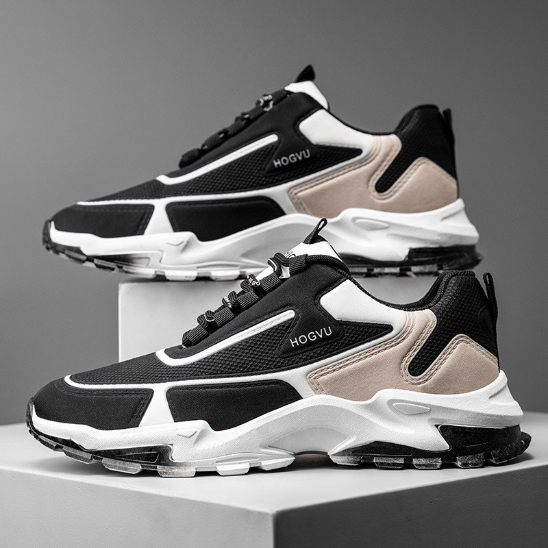 Cipele za muškarce Nova moda 2022. Prozračne mrežaste udobne ležerne tenisice Muške velike cipele s platformom na vezanje Zapatillas Hombre